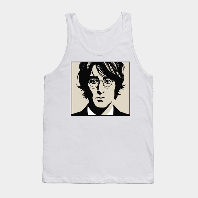 Lennon Tank Top by WildChed ArtisTee